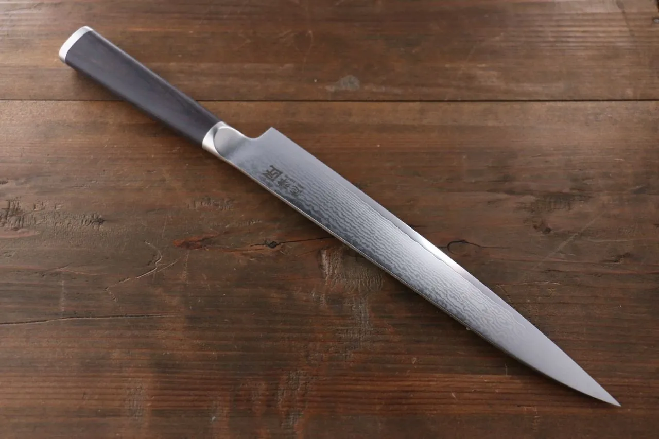 Miyako AUS8 33 Layer Damascus Yanagiba 240mm