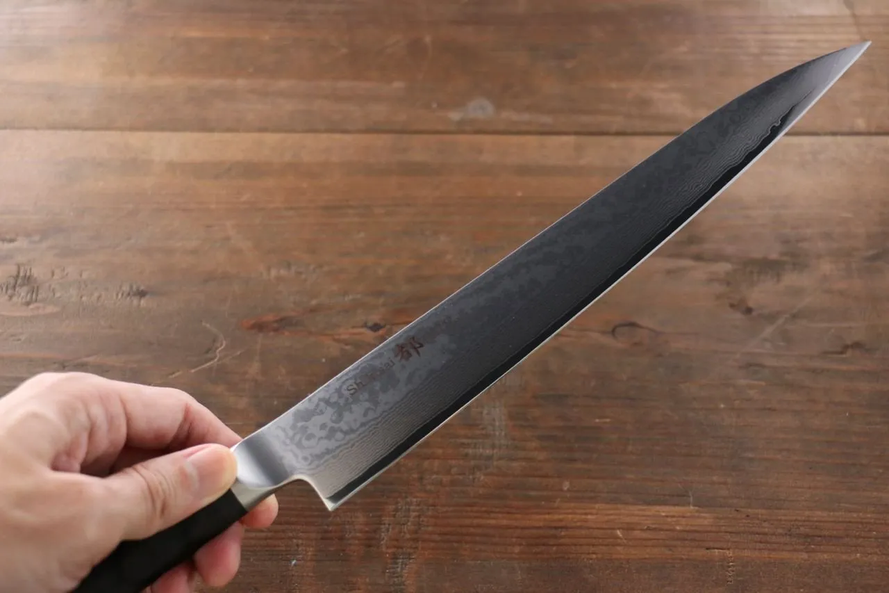 Miyako AUS8 33 Layer Damascus Yanagiba 240mm