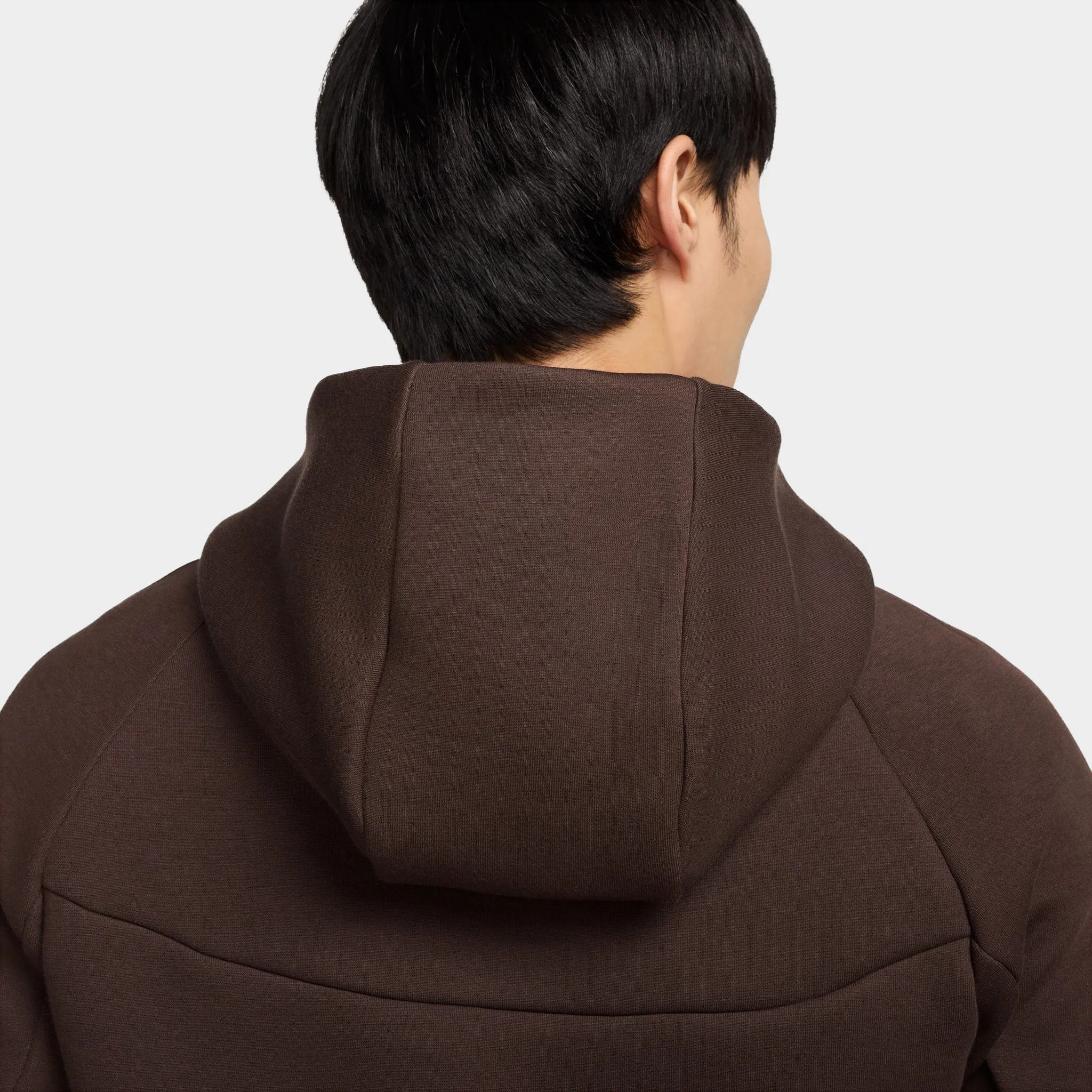 Nike Tech Fleece Full Zip Windrunner Baroque Brown / Black
