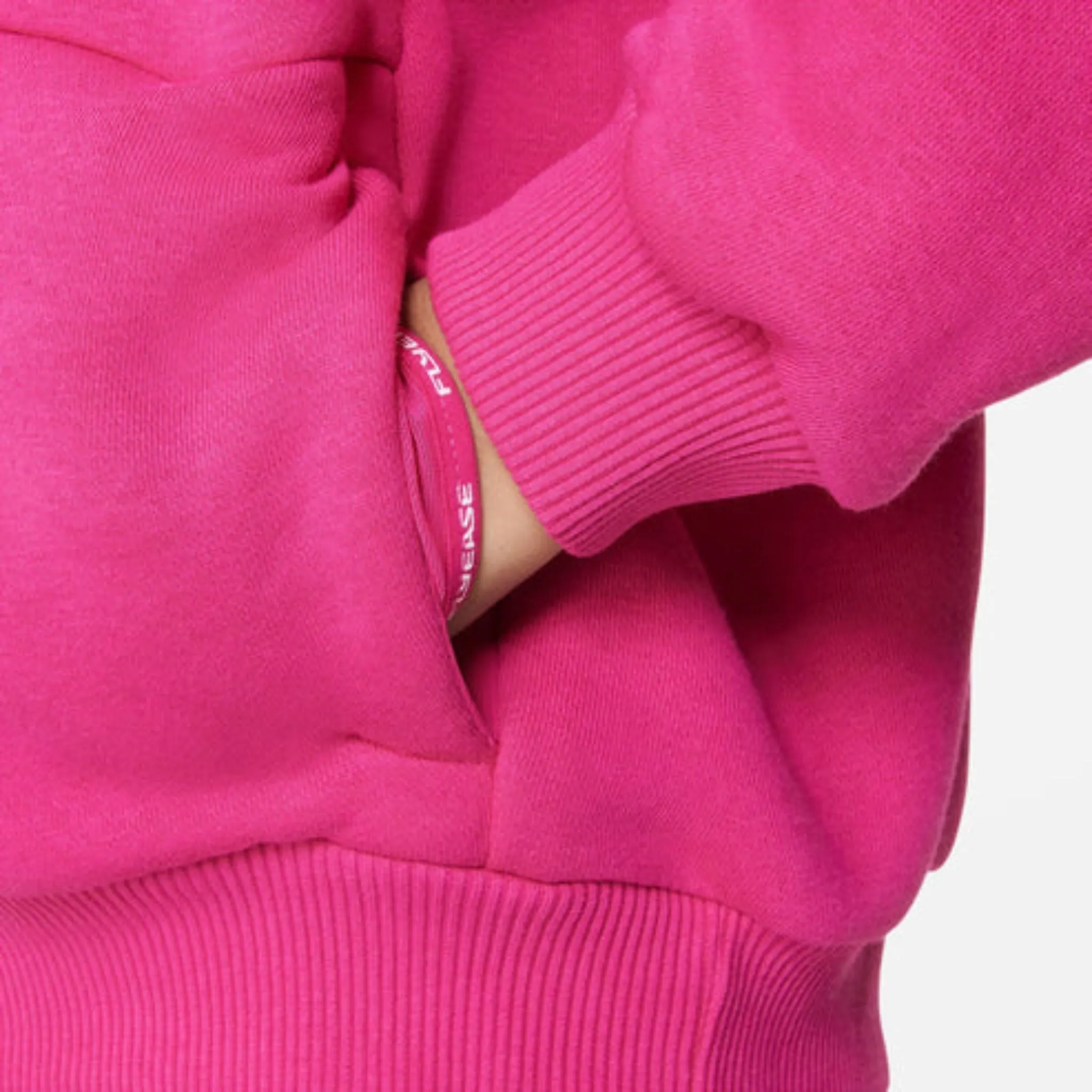 Nike SB Icon Fleece EasyOn Big Kids' Oversized Pullover Hoodie in Pink