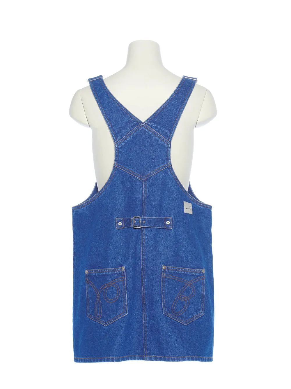 Overall Denim Dress (Blue)