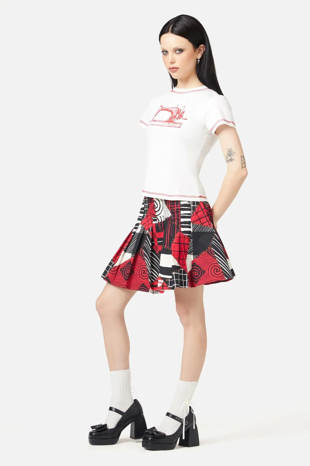 Patched Up Skirt