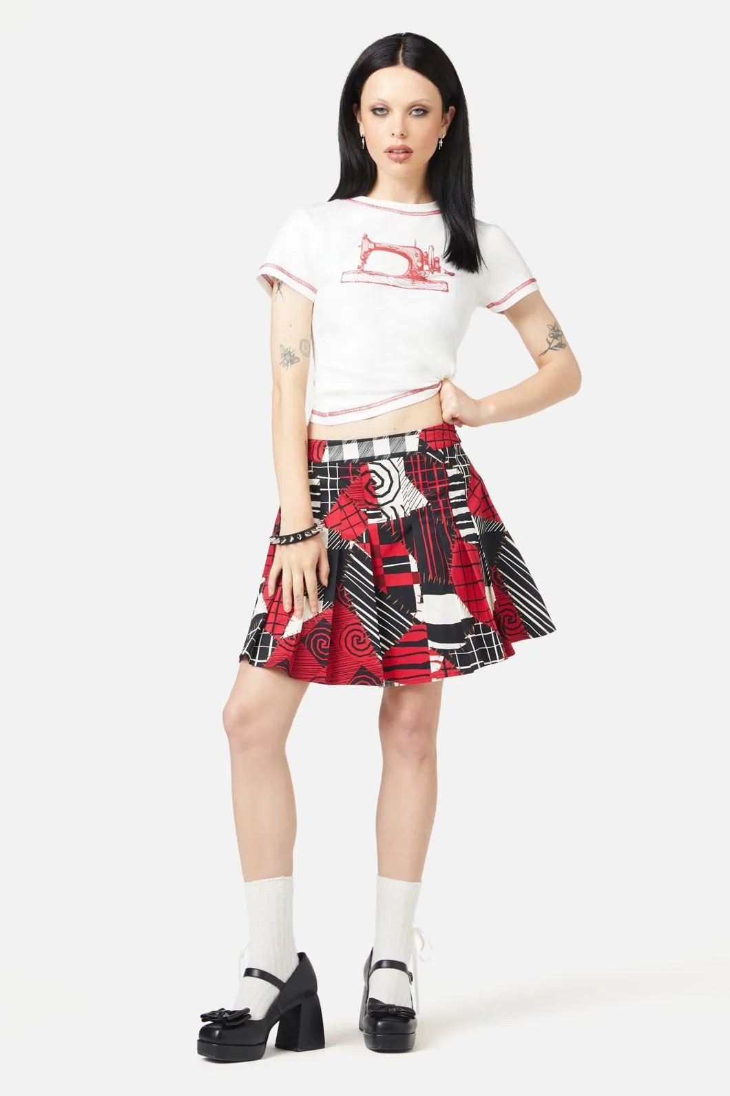 Patched Up Skirt