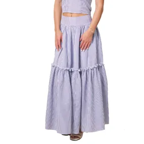 Pia Stripe Maxi Skirt