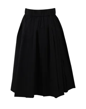 Pleated Midi Skirt