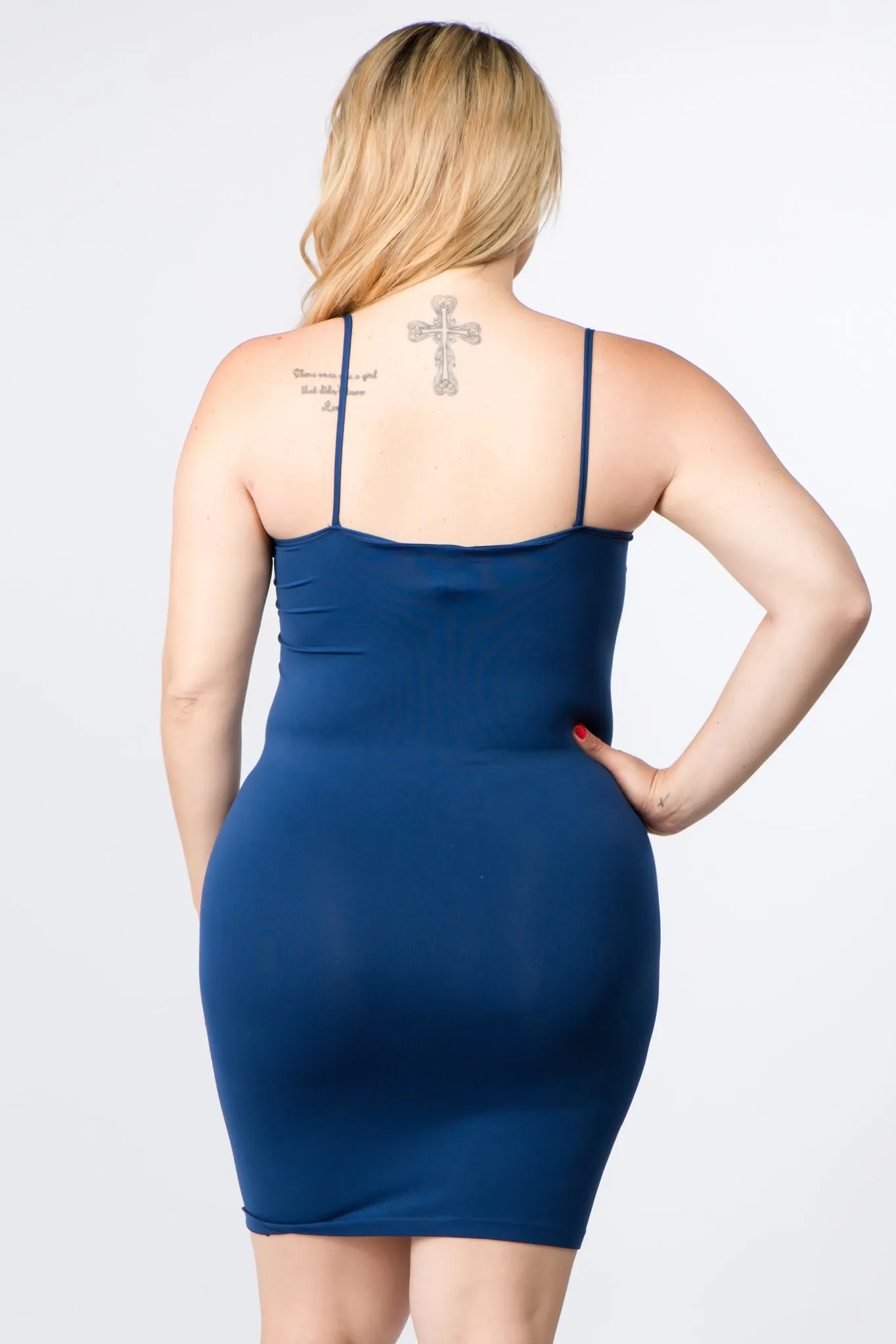 Plus Size A Slip of a Dress