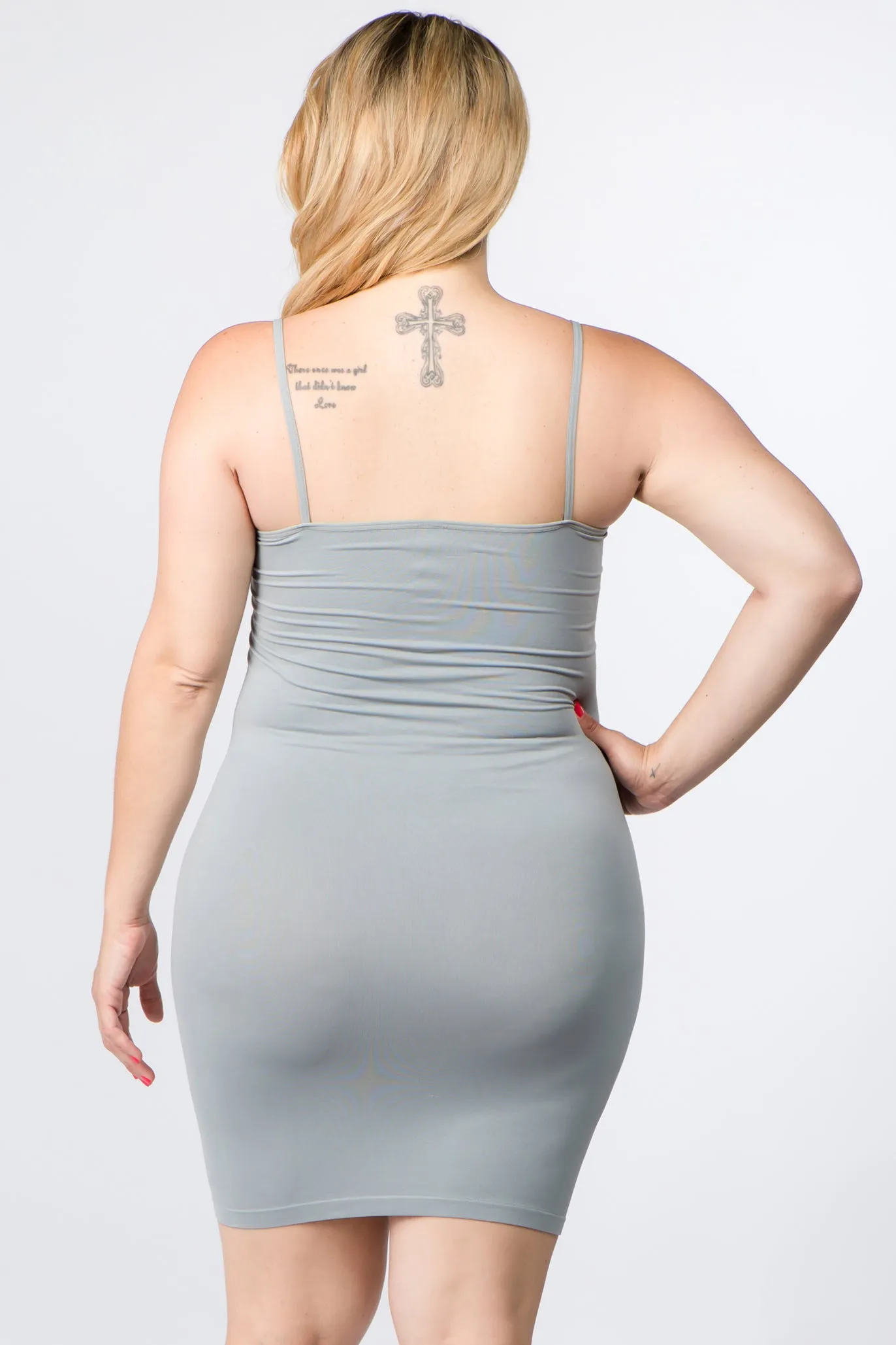 Plus Size A Slip of a Dress