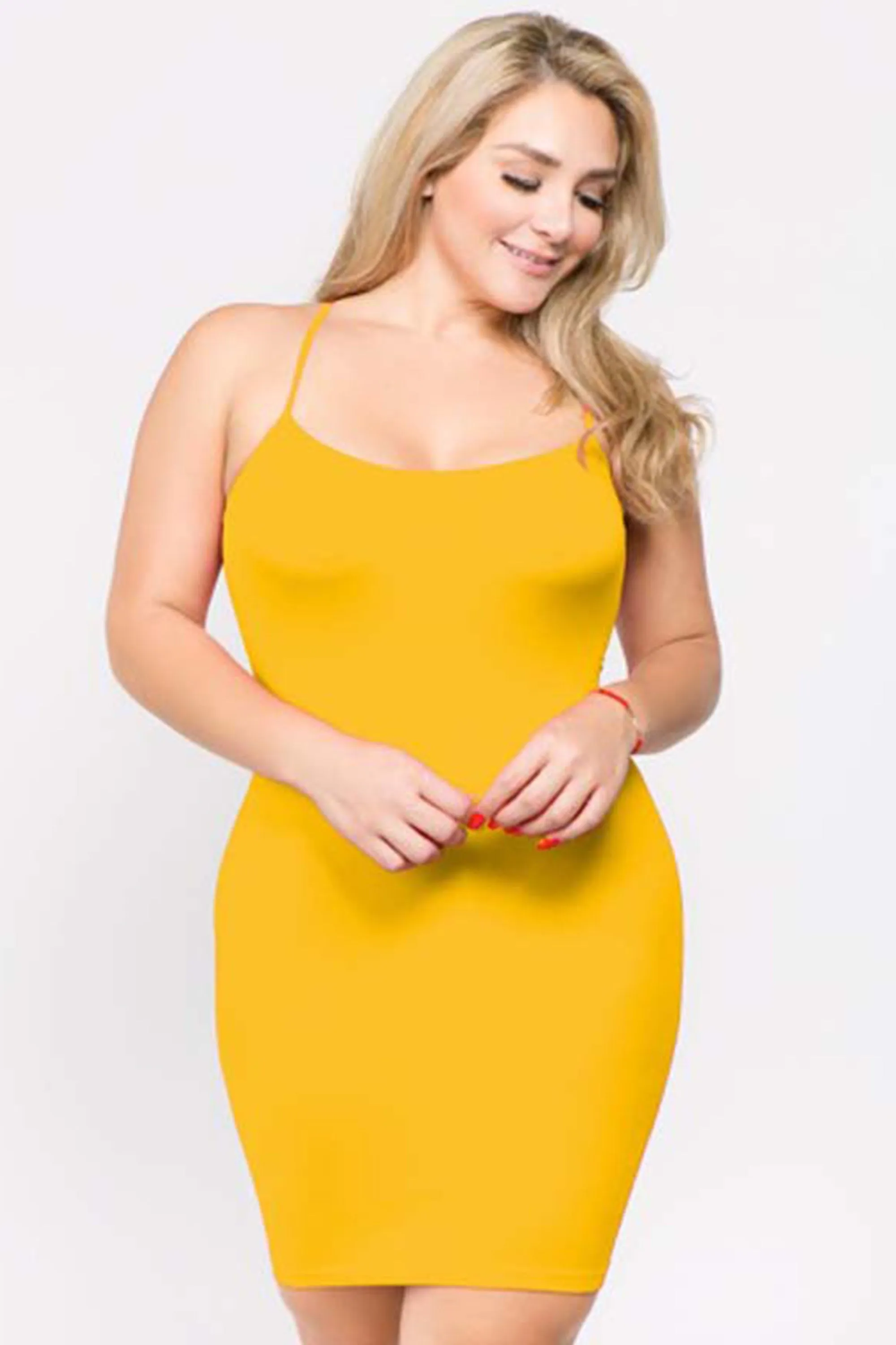 Plus Size A Slip of a Dress