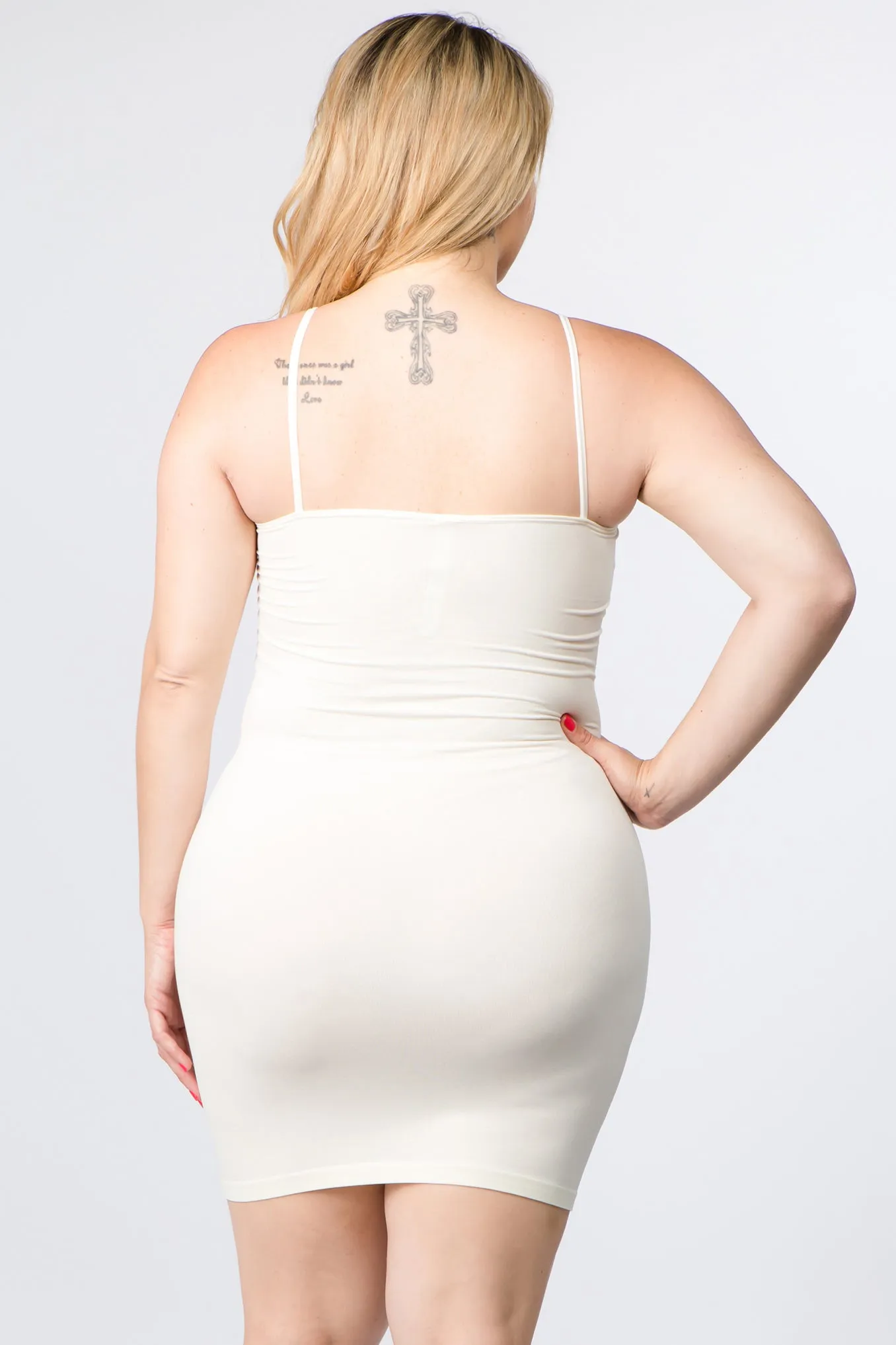 Plus Size A Slip of a Dress
