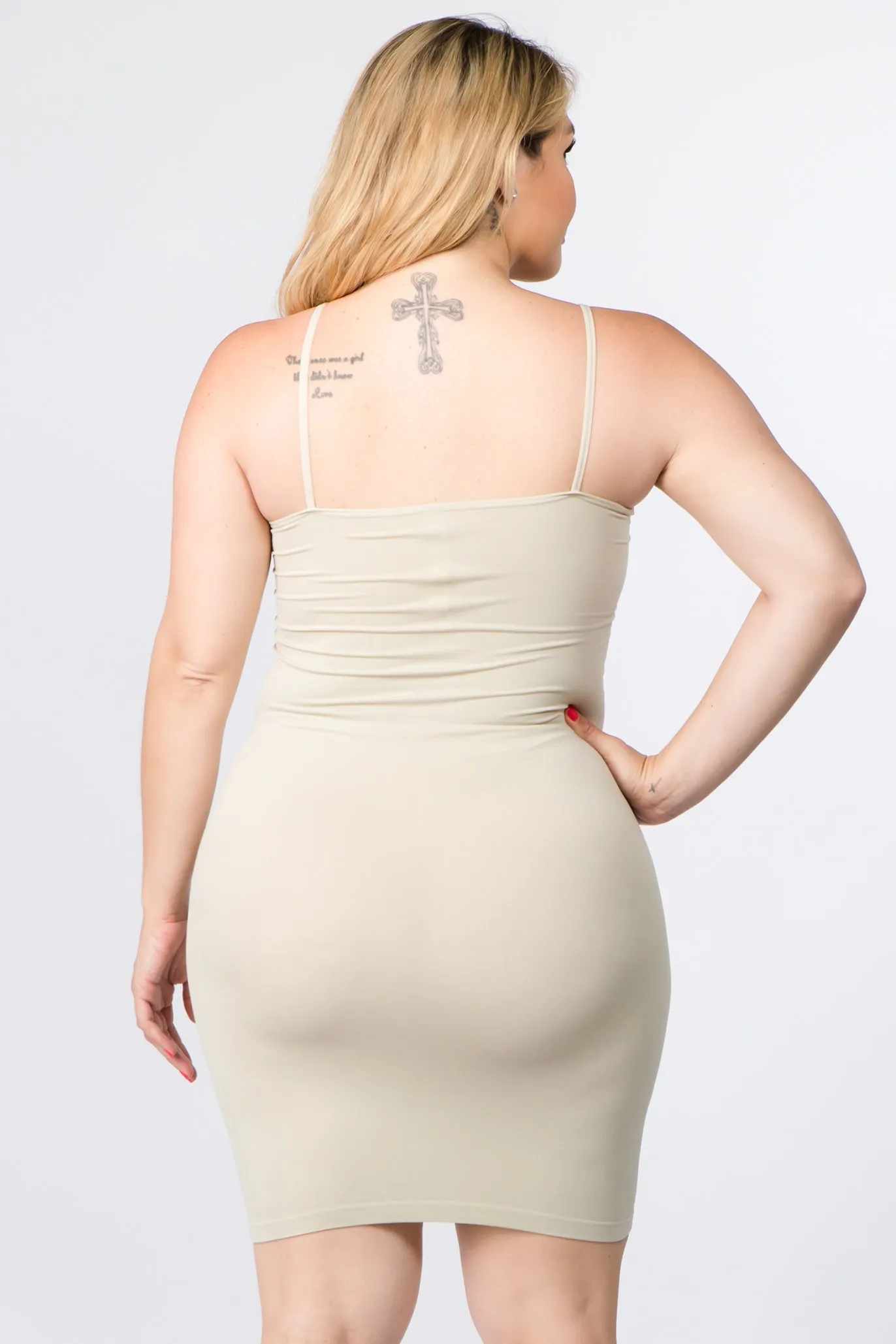 Plus Size A Slip of a Dress
