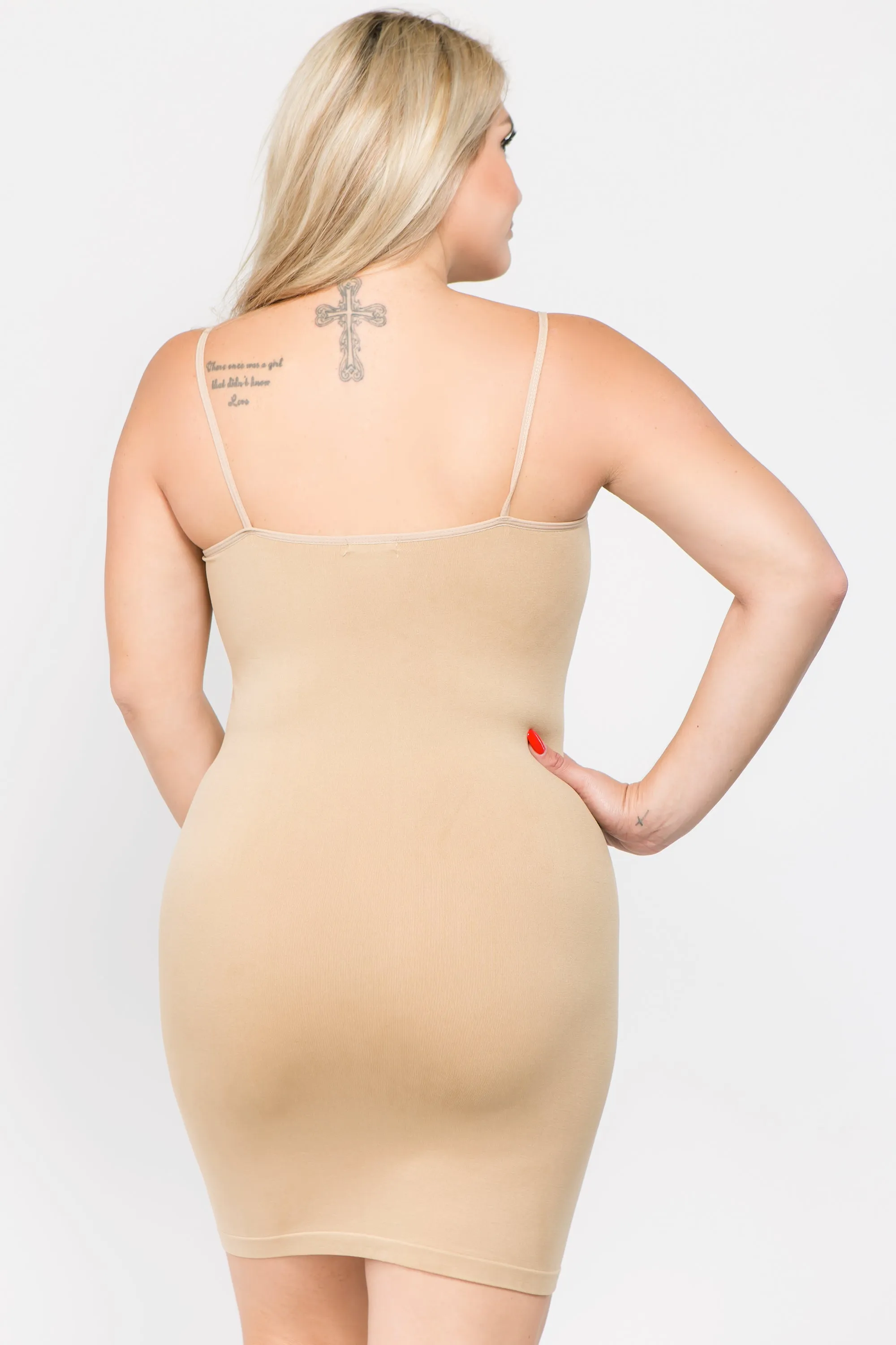 Plus Size A Slip of a Dress