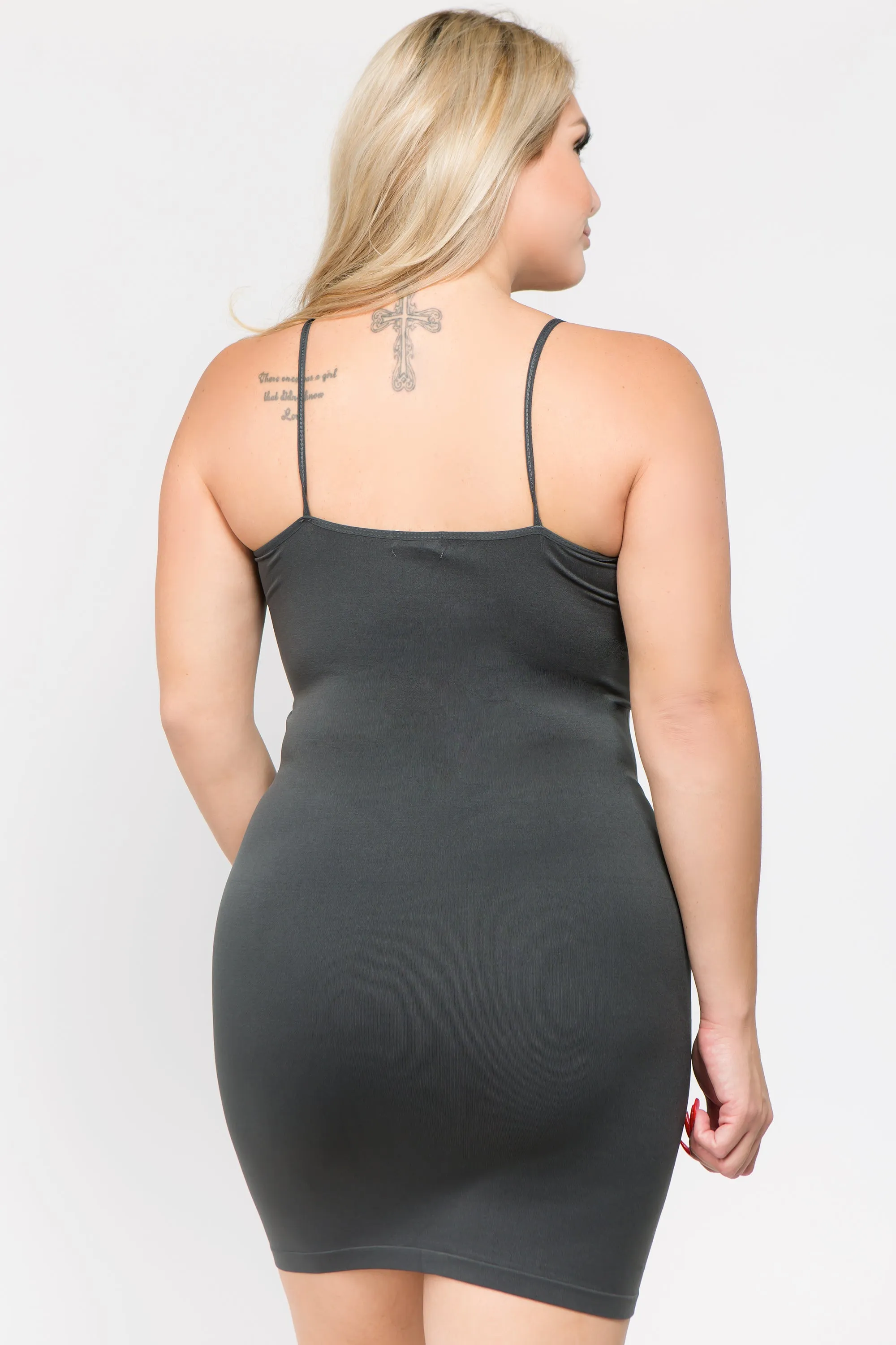 Plus Size A Slip of a Dress