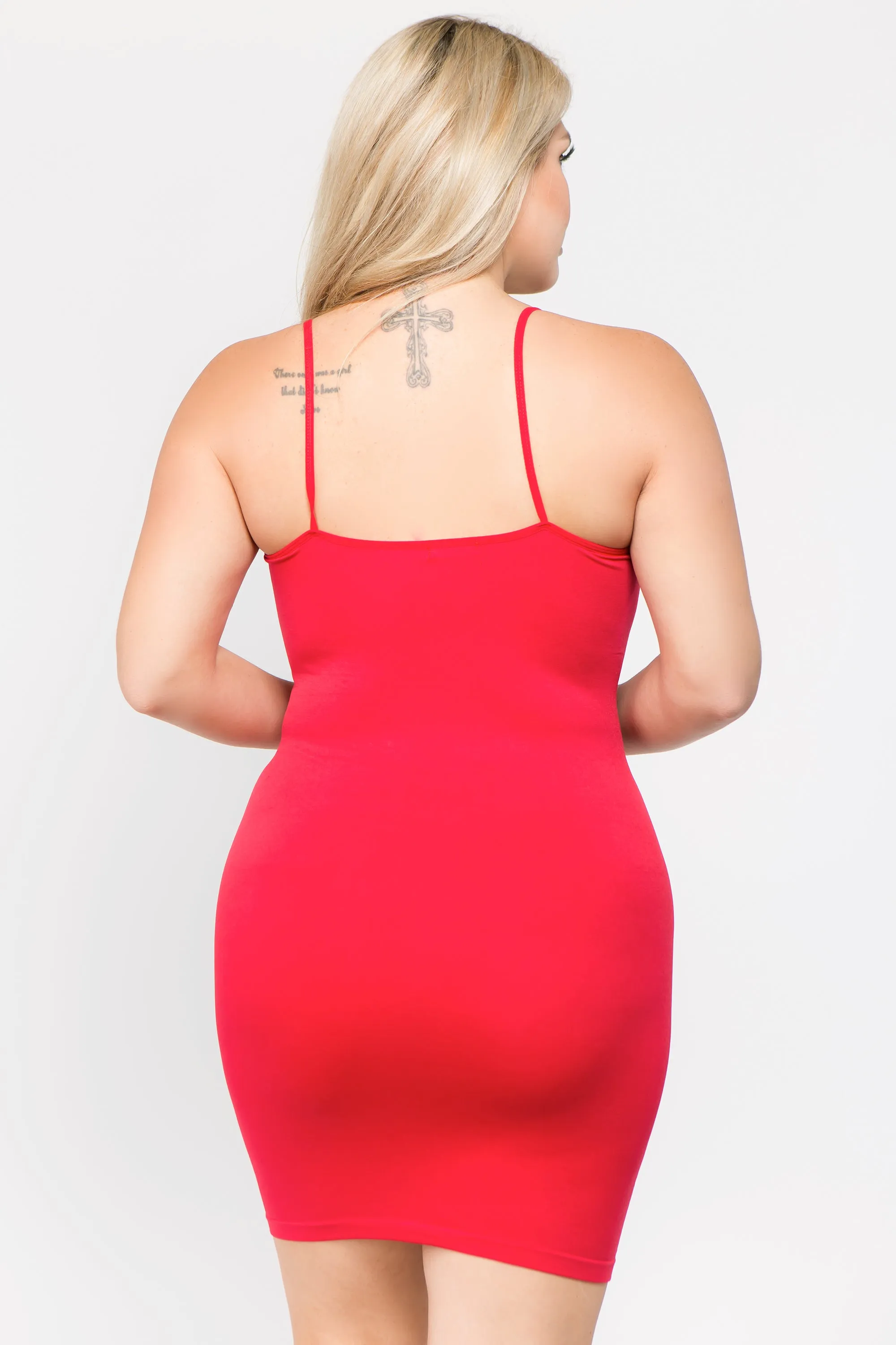 Plus Size A Slip of a Dress