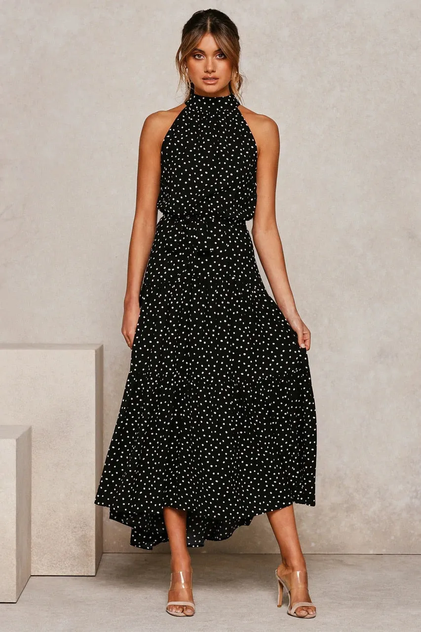 Polka Dot Long Dress