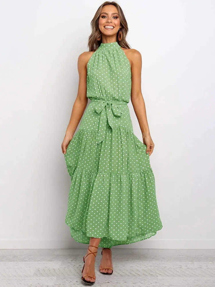 Polka Dot Long Dress