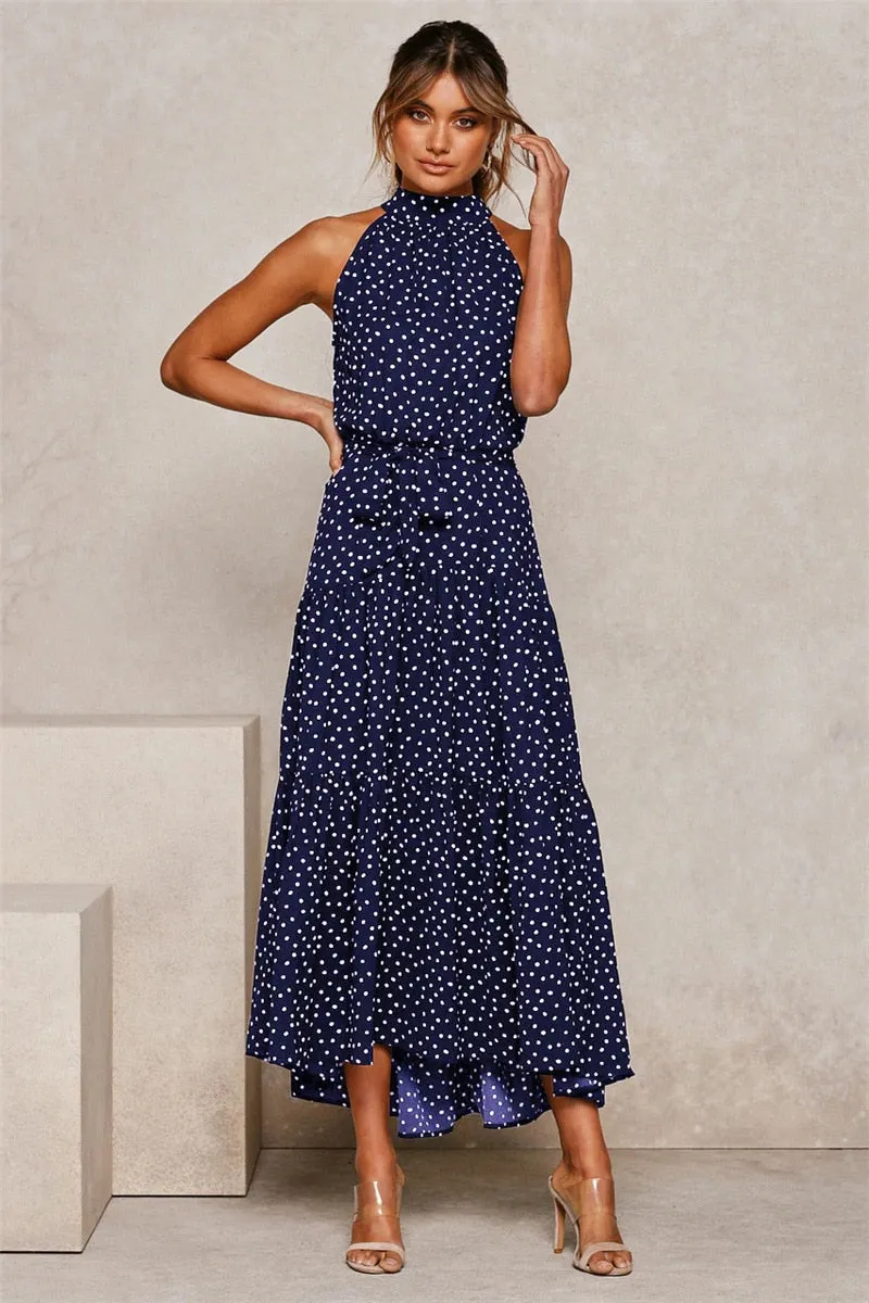 Polka Dot Long Dress