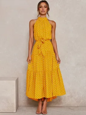 Polka Dot Long Dress