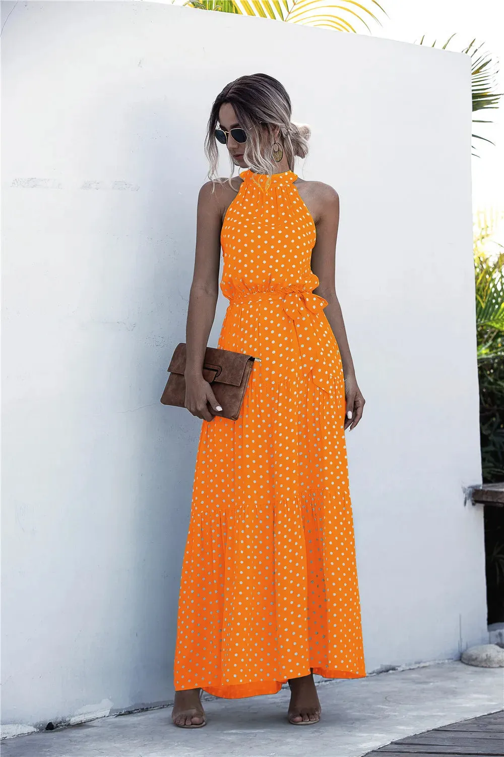 Polka Dot Long Dress