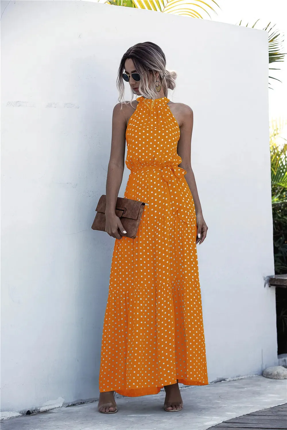 Polka Dot Long Dress