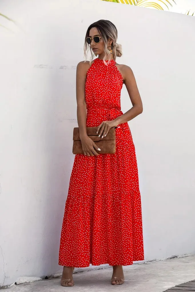 Polka Dot Long Dress