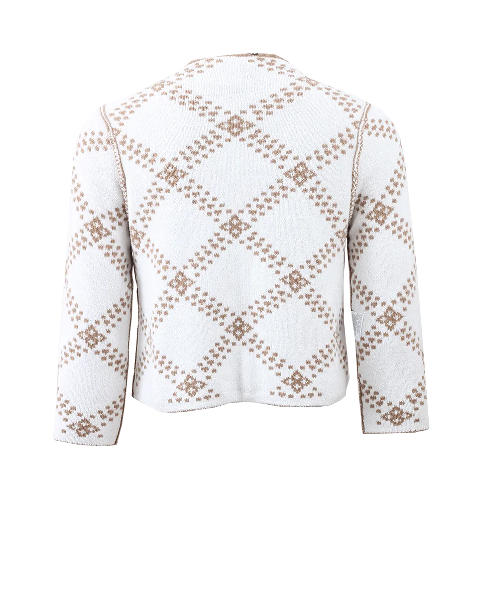 Reversible Chenille Jacket