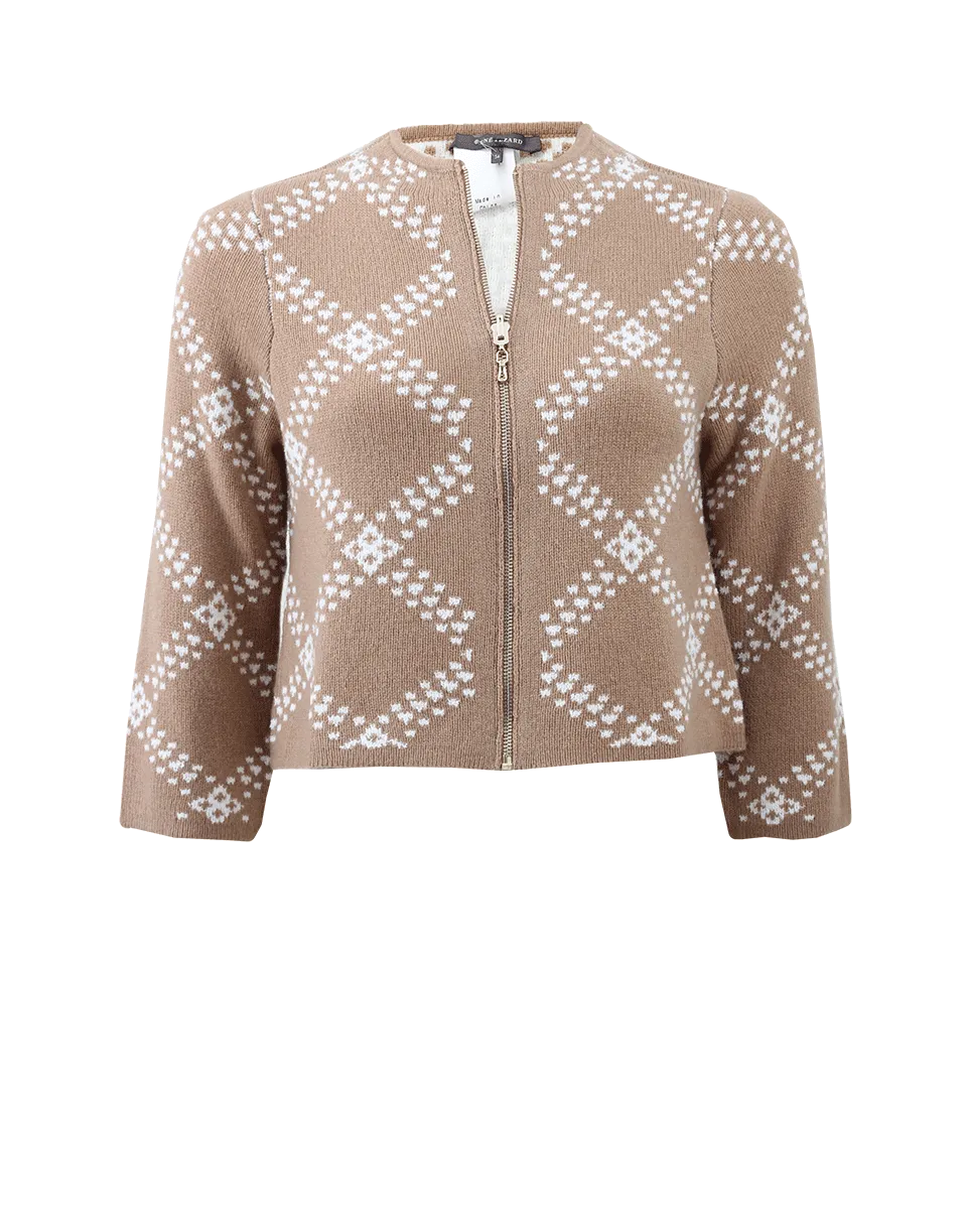 Reversible Chenille Jacket