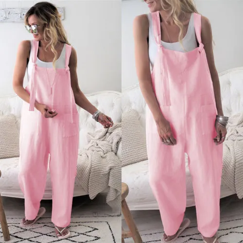 Romp -  Casual Loose Jumpsuit Overall