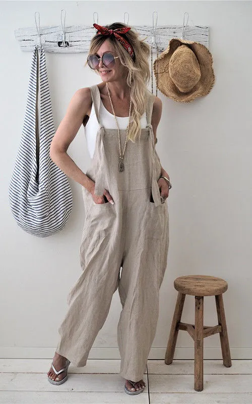 Romp -  Casual Loose Jumpsuit Overall