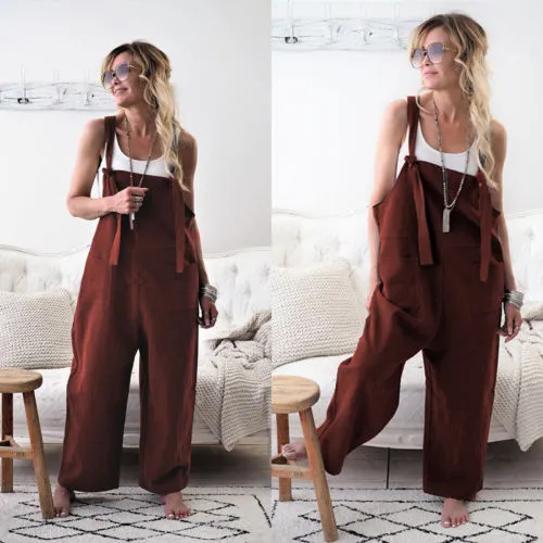 Romp -  Casual Loose Jumpsuit Overall