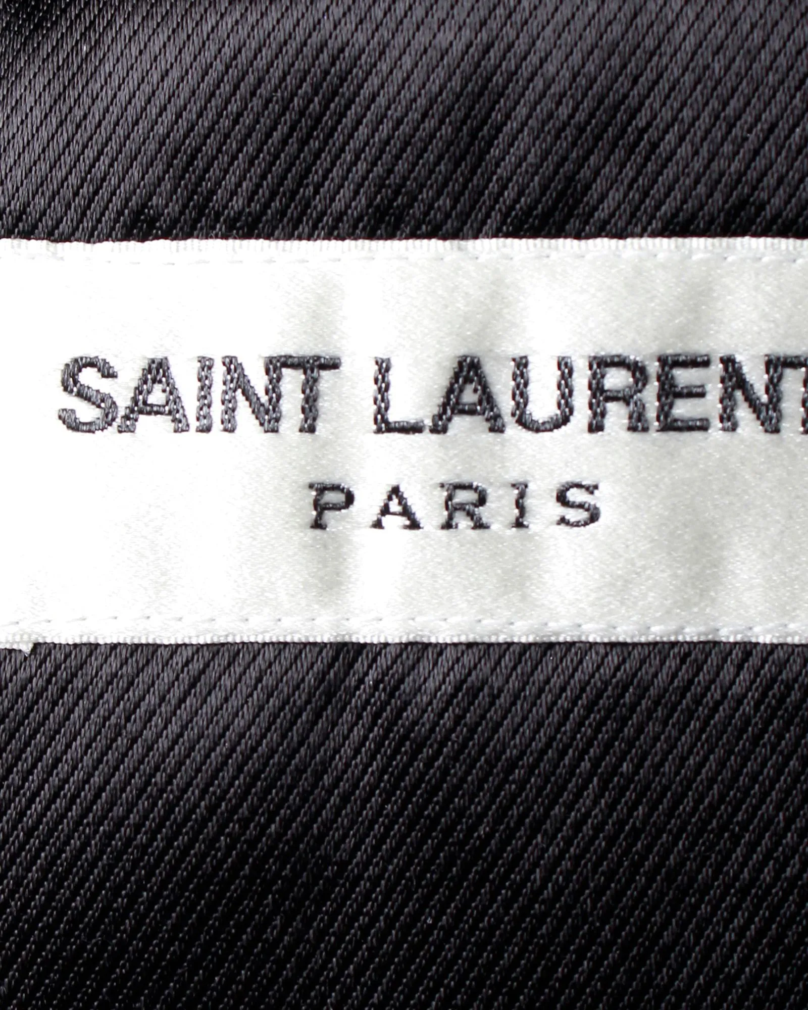 Saint Laurent Biker Jacket in Black Leather
