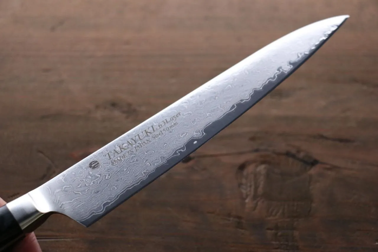 Sakai Takayuki Molybdenum 63 Layer Damascus Petty-Utility 150mm