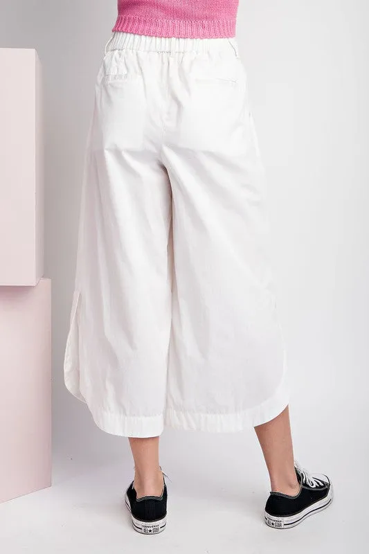 SCALLOP POCKET PANTS
