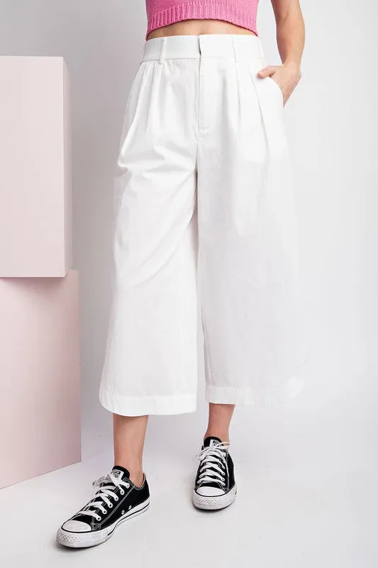 SCALLOP POCKET PANTS