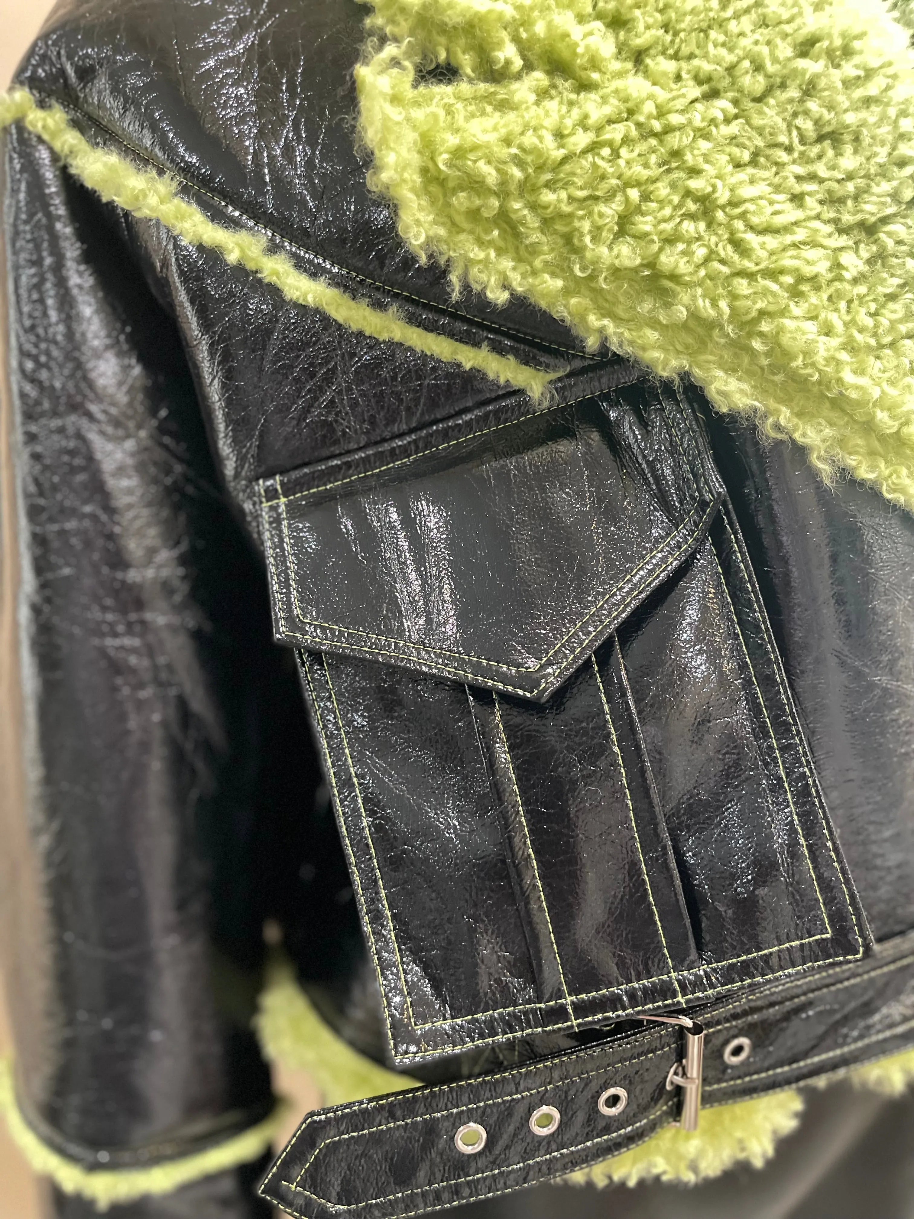 Shelly Faux Shearling Jacket