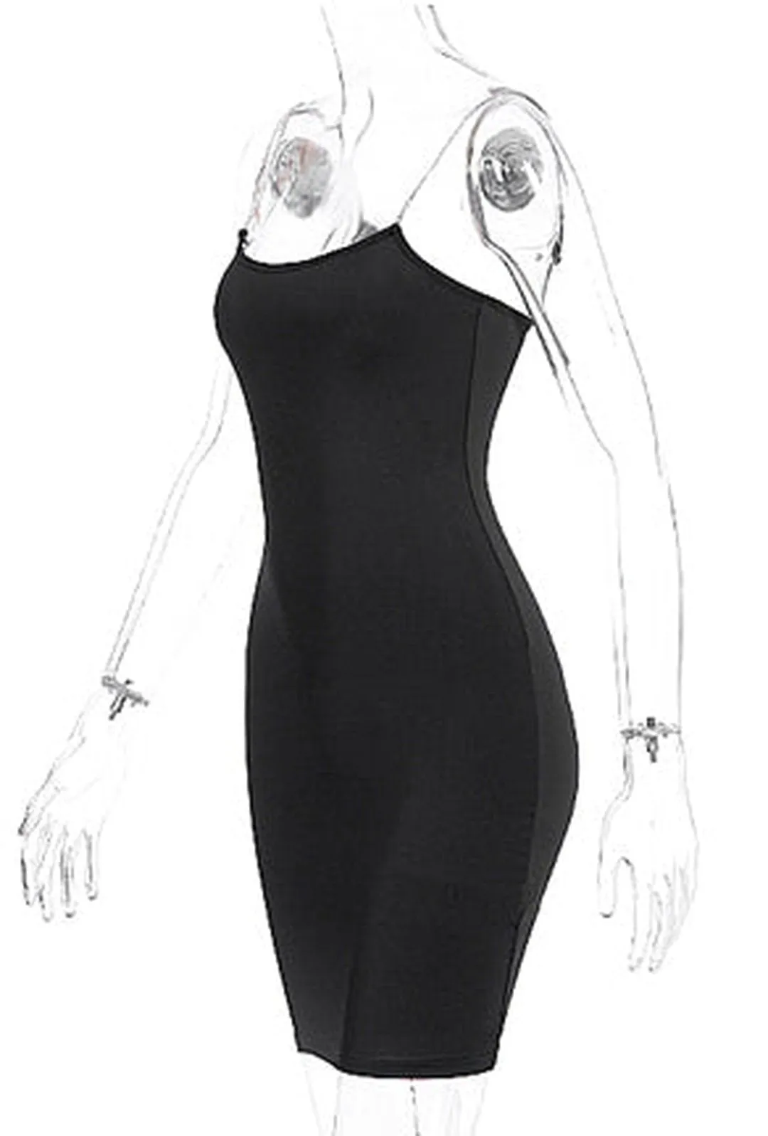 SHEREE - SLEEK SATEEN DRESS