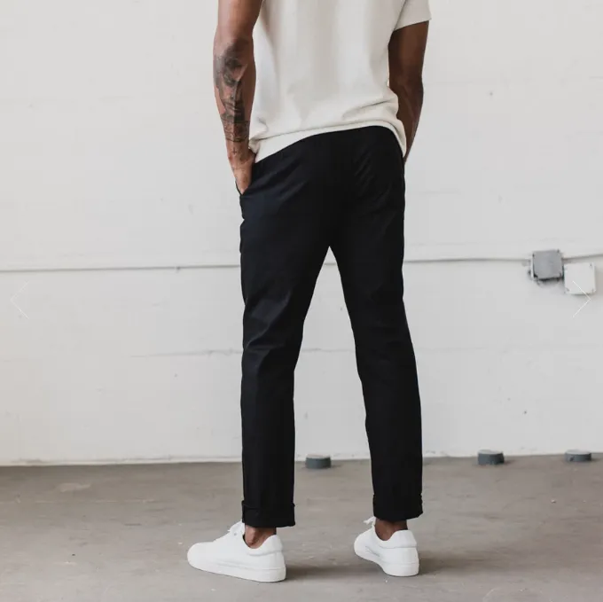 Slim Chino - Organic Coal