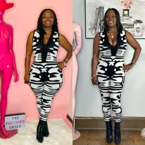 Snatched Up Sweater Jumpsuit