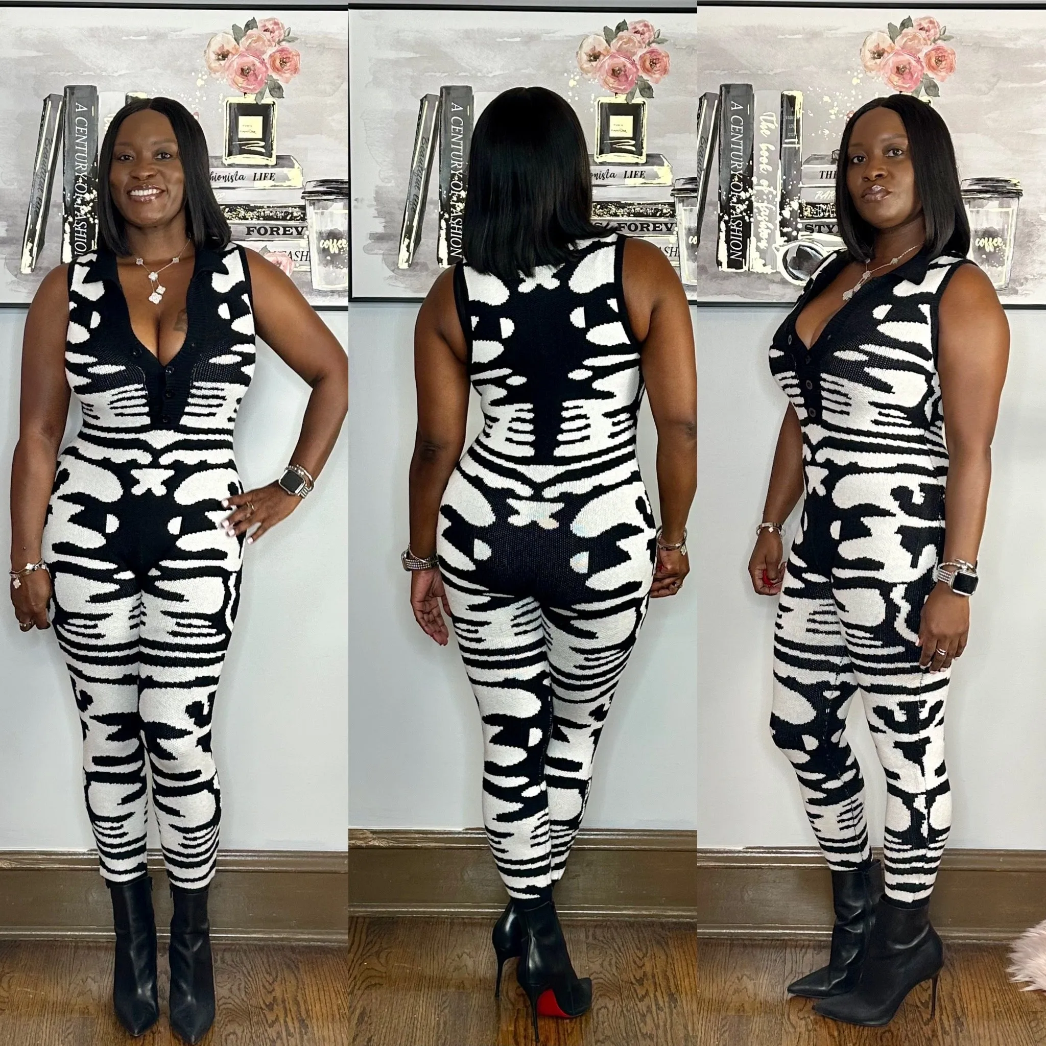 Snatched Up Sweater Jumpsuit