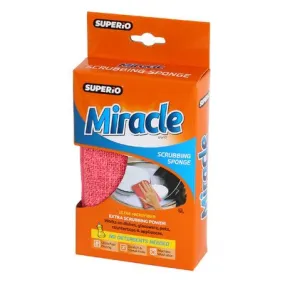 Superio Red Ultra Scrubbing Sponge 1pc