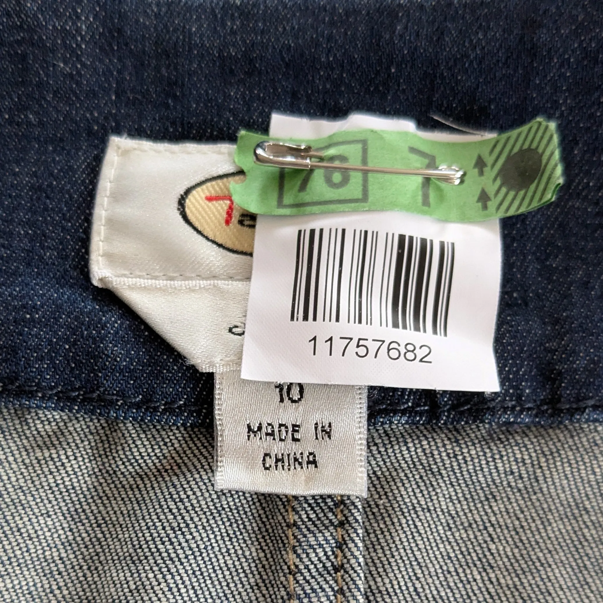 Talbots Cropped Denim Jacket Size 10