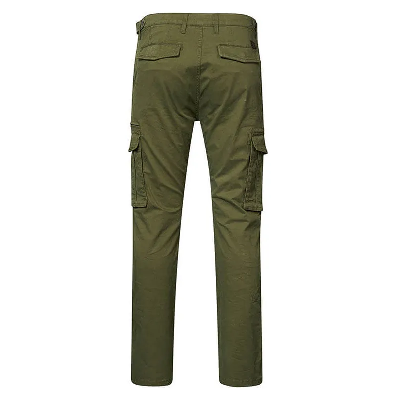 Tapered Fit Cargo Pants - Olive