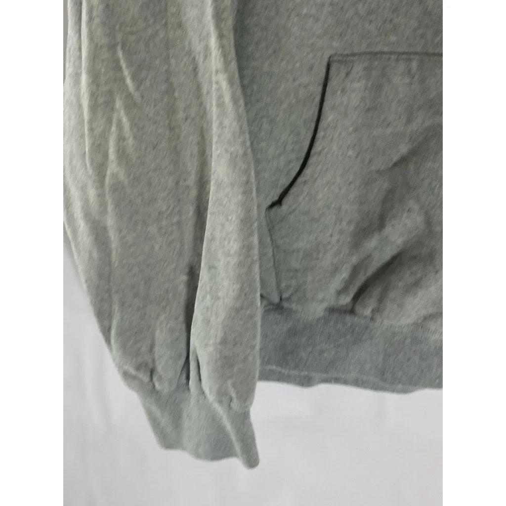 THISISNEVERTHAT Men's Gray/Navy T-Logo Pullover Casual Hoodie SZ XL