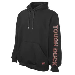 Tough Duck WJ40 Pullover Hoodie with Logo, Water Repellent Finish, Kangaroo Pocket & Media Pocket, Durable Polyester Cotton Blend, Construction & Outdoor Wear | Sizes S-3XL