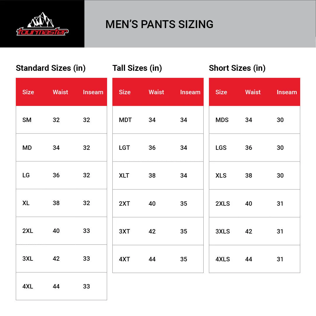 Tour Master Mariner Laminated Motorcycle Pants