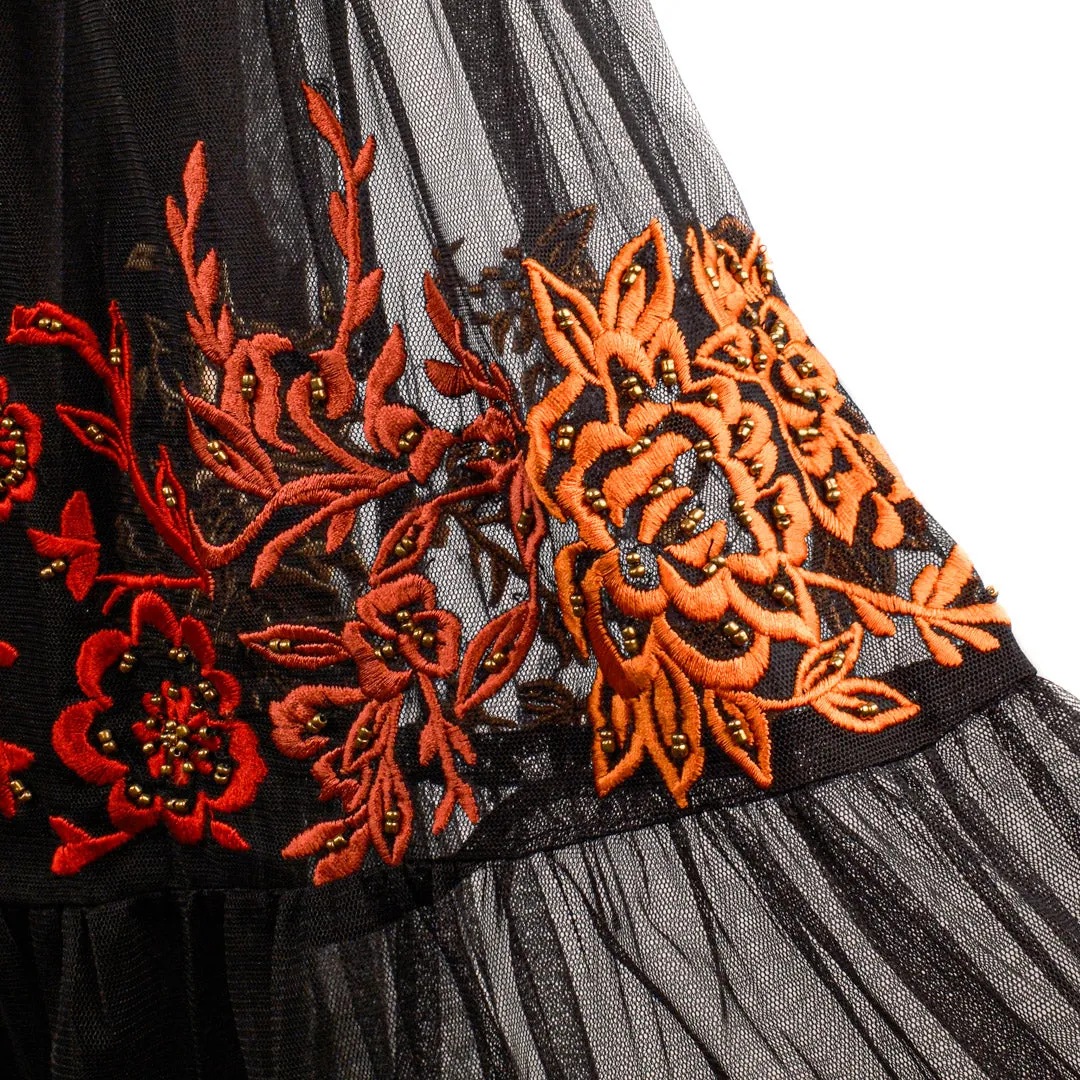 Vintage Collection Women's Waterfall Maxi Skirt