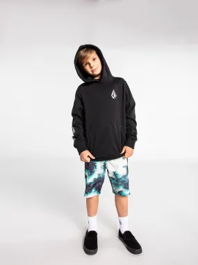 Volcom Boys Iconic Stone Pull Over Hood