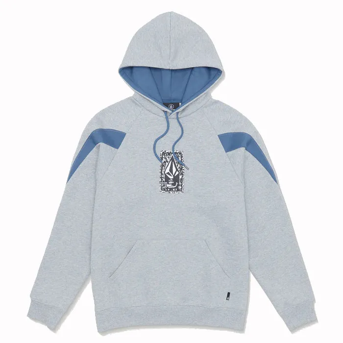 VOLCOM DENTAL PULLOVER HOODIE - HEATHER GREY