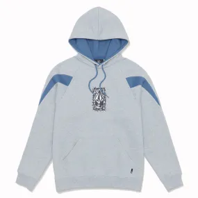 VOLCOM DENTAL PULLOVER HOODIE - HEATHER GREY