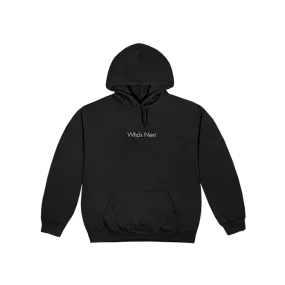 Who's Next Black Hoodie