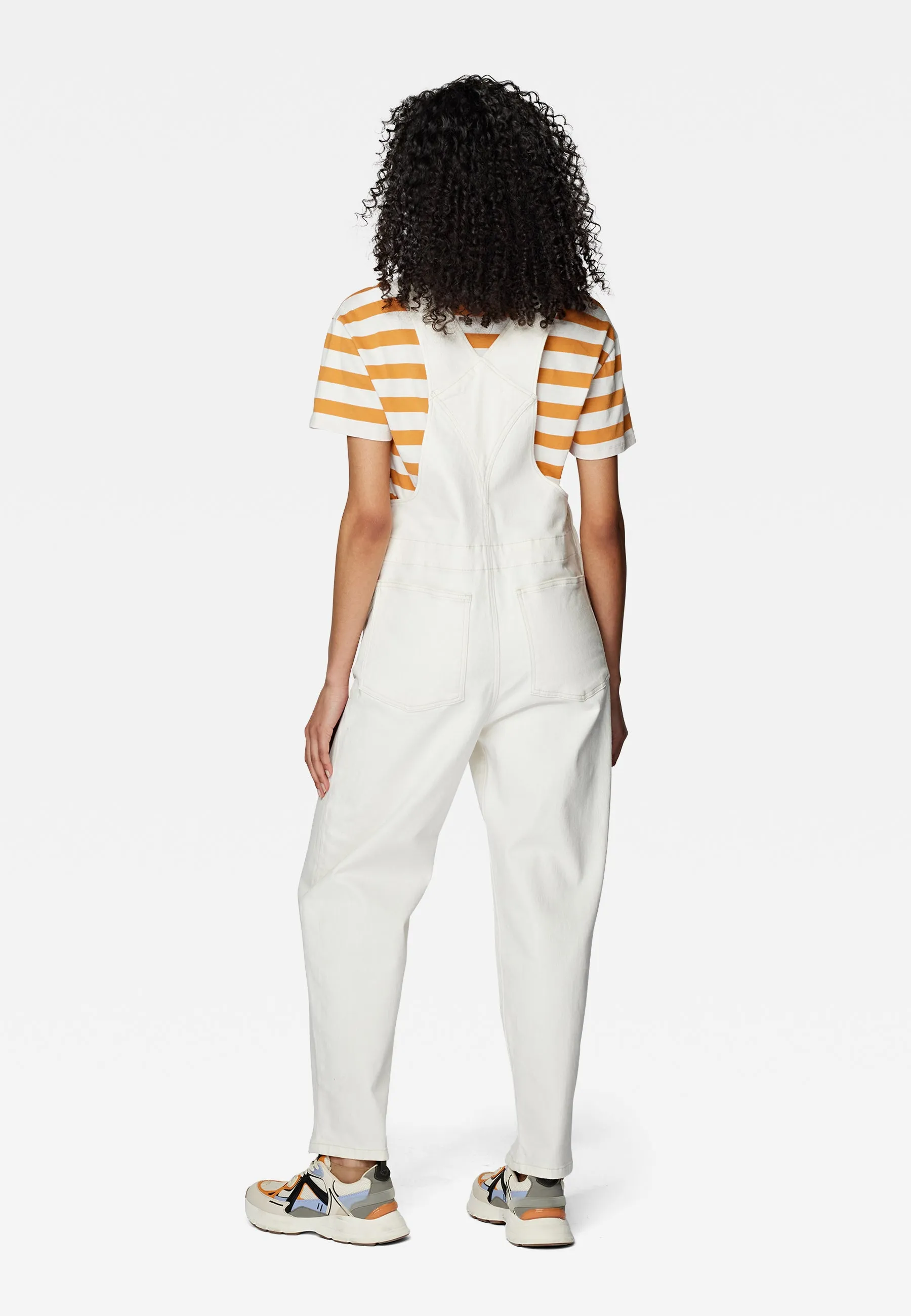 WILLOW | All Blue Nude Hemp Loose Denim Overall